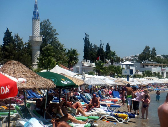 bitez beach and mosque