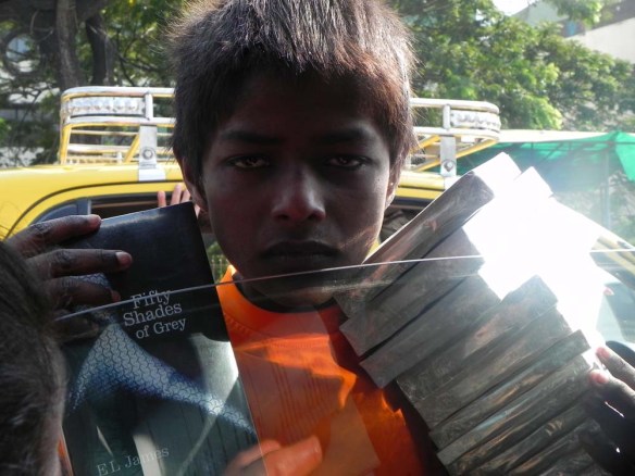 This boy sold me fifty shades of grey as a photocopy with few pages upside down.