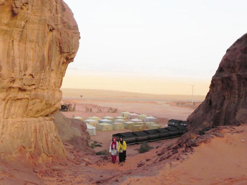 Wadi Rum WadiRum Jordan VisitJordan Camels Sand Bedouin Tea Camp Hike Mountain Blog TravelBlog Tent