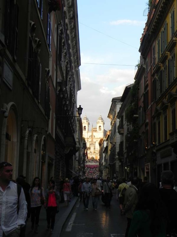 A further look of the spanish steps