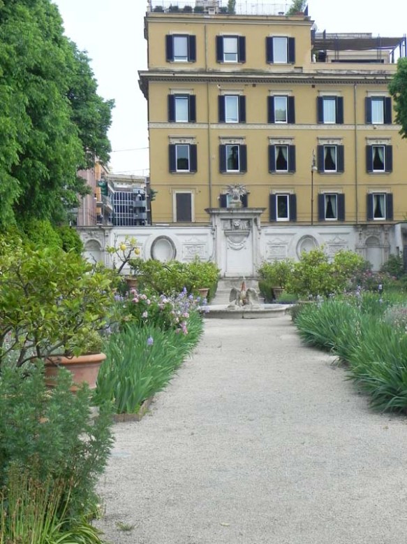 Villa borghese gardens 