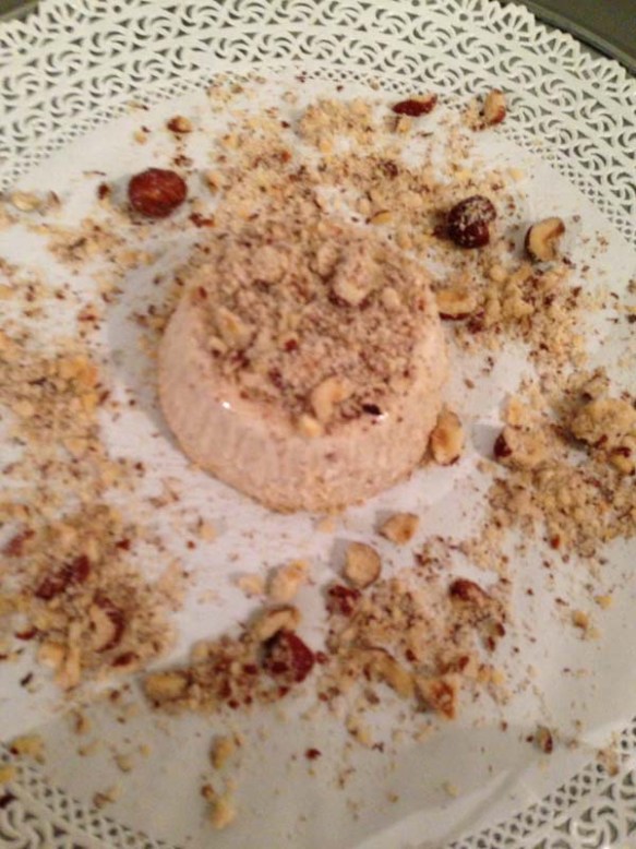 Panna cotta at angelina rome 