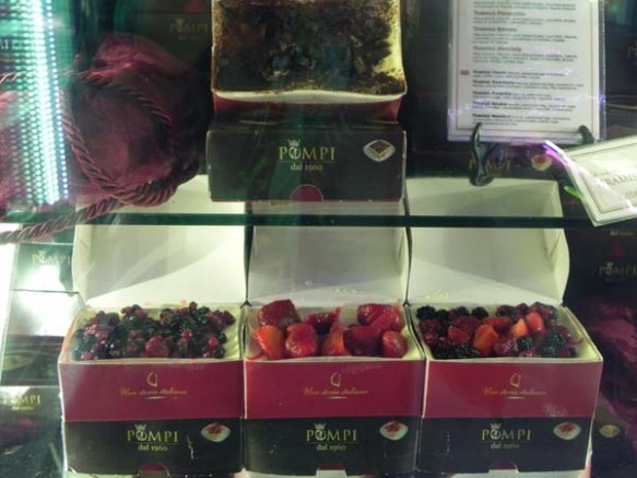 Tiramisu comes in different flavors at Pompi