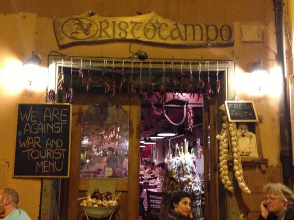 Restocamp restaurant at rome  