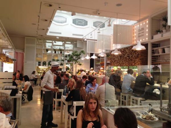 Ginger restaurant from the inside 