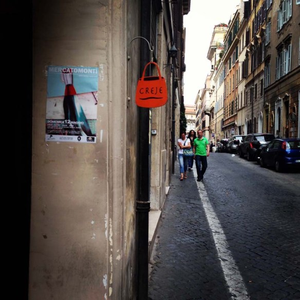 Creje is a clothing shop on a beautiful street 