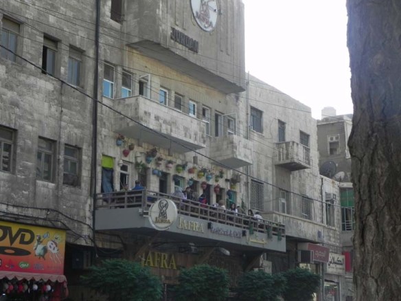Jafra is one of the popular cafe restaurants at albalad downtown amman 