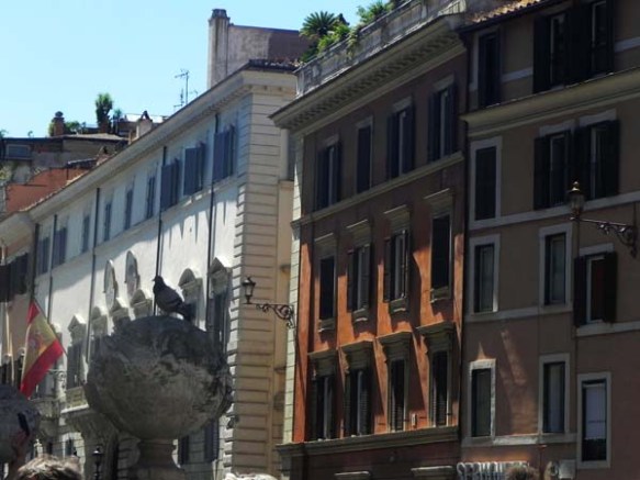 Architecture of the Piazza di Spagna