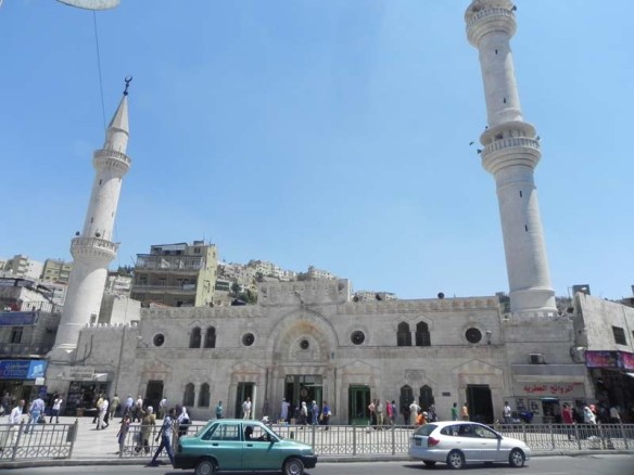 Jamea Al Hussein Mosque downtown Amman 