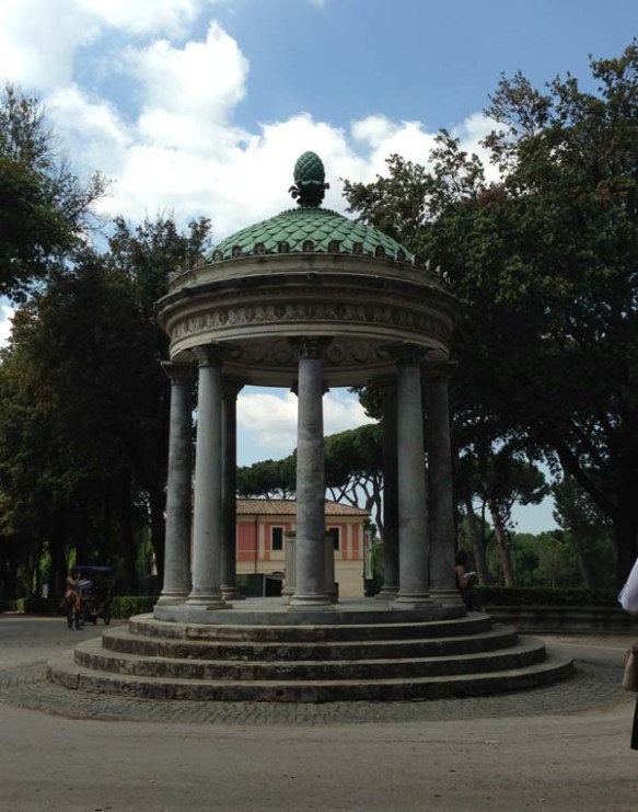 Tempietto di Diana a Villa Borghese - Temple of Diana