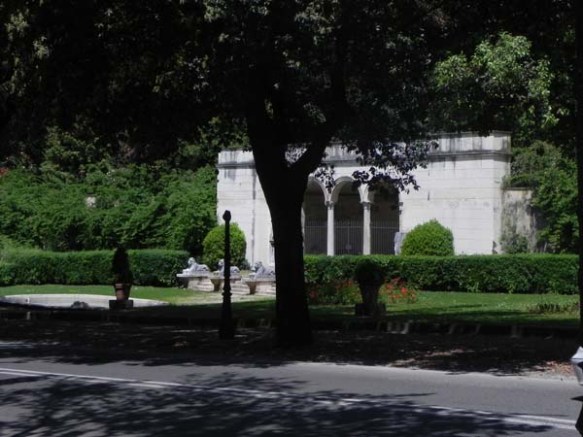 Villa Borghese gardens, Rome Piazza di Siena, Villa Borghese