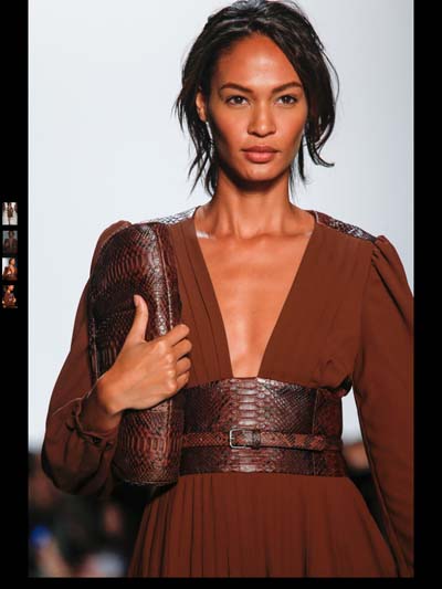 leather belt and brown