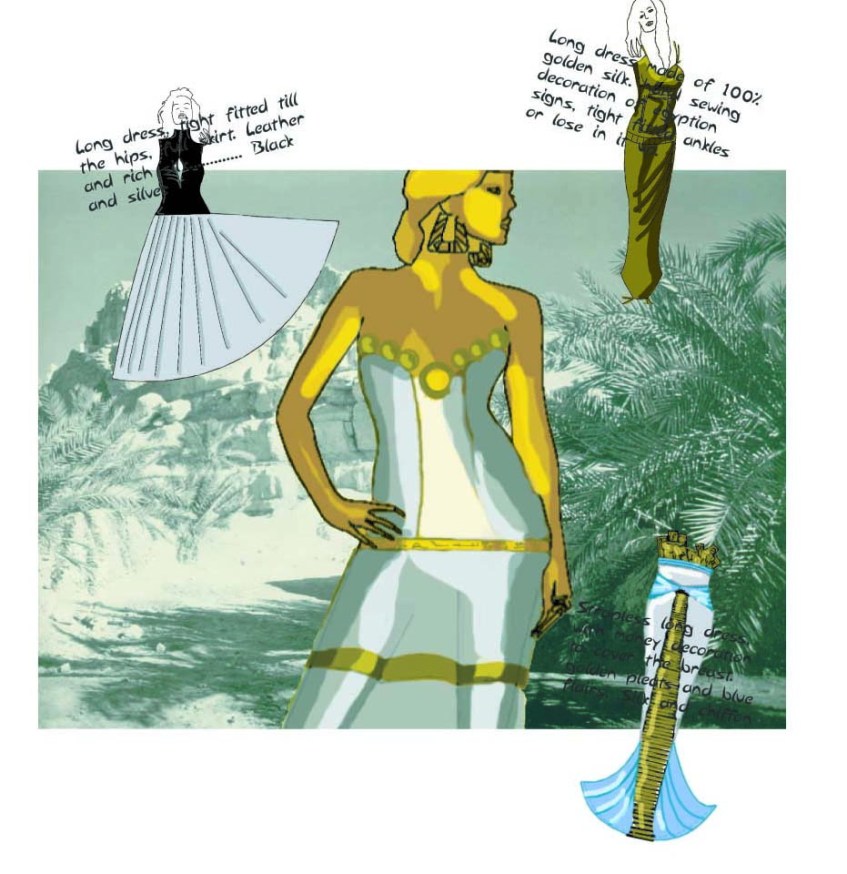 Razan Masri fashion design portfolio graphics and illustration