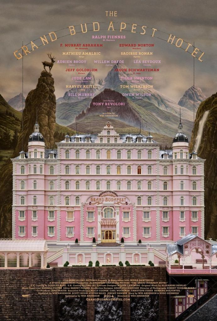 The grand budapest hotel by Wes Anderson