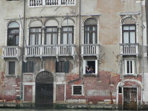 Architecture in venice is breathtaking specially with the beautiful cute little windows and decorations art is in everything tiles