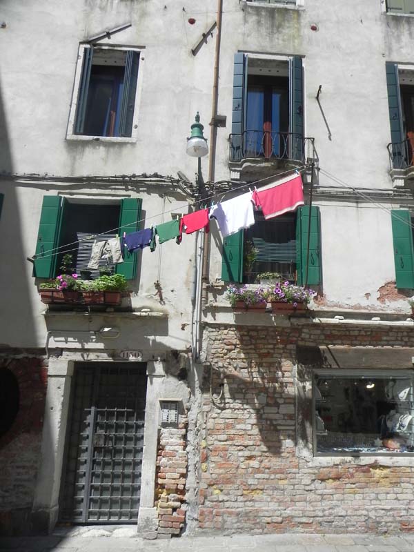 Architecture in venice is breathtaking specially with the beautiful cute little windows and decorations art is in everything