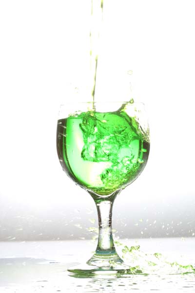 Project photography product fashion green liquid photo shoot