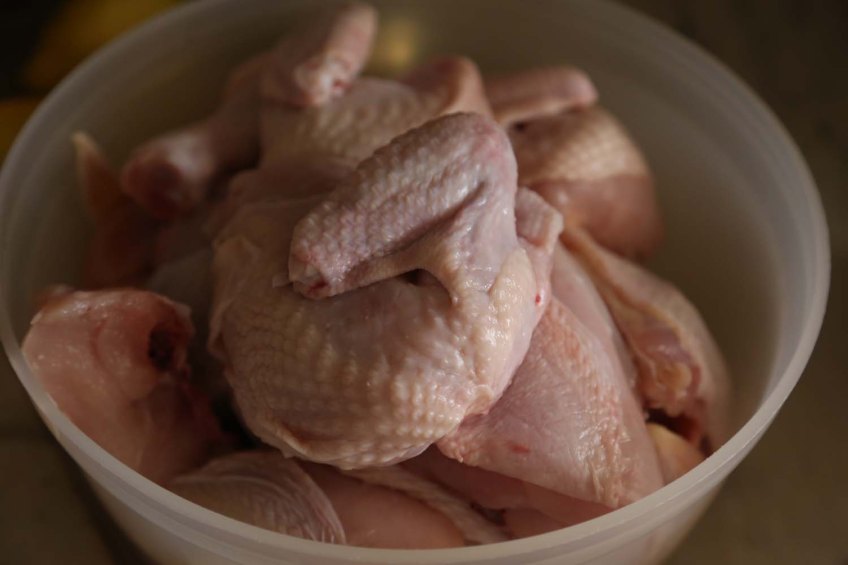 Making Freekeh Middle Eatern Arabian Cuisine raw