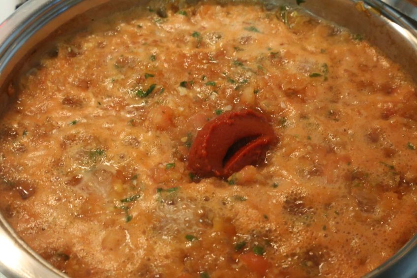 Making cannelloni with black olives minced meat and basil suzies kitchen recipe cooking