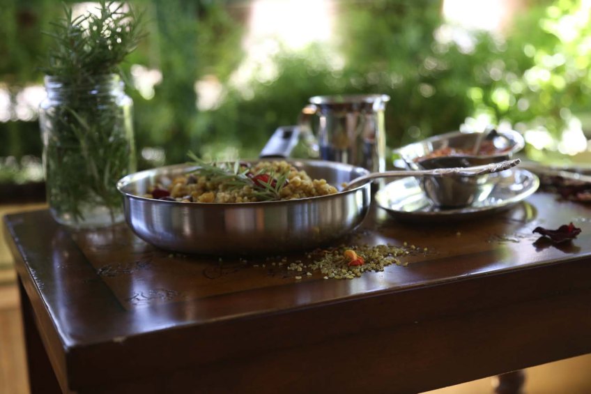 Freekeh a Middle Eatern dish styled to perfection