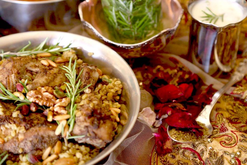 Freekeh a Middle Eatern dish styled to perfection Foodart