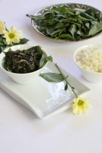 Try the vegetarian Middle-Eastern Mulukhiah Dish  