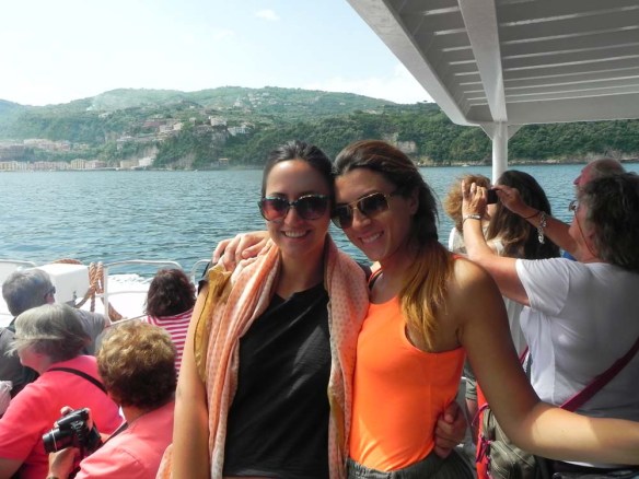 Going to Capri by Ferry through Amalfi Coast Italy