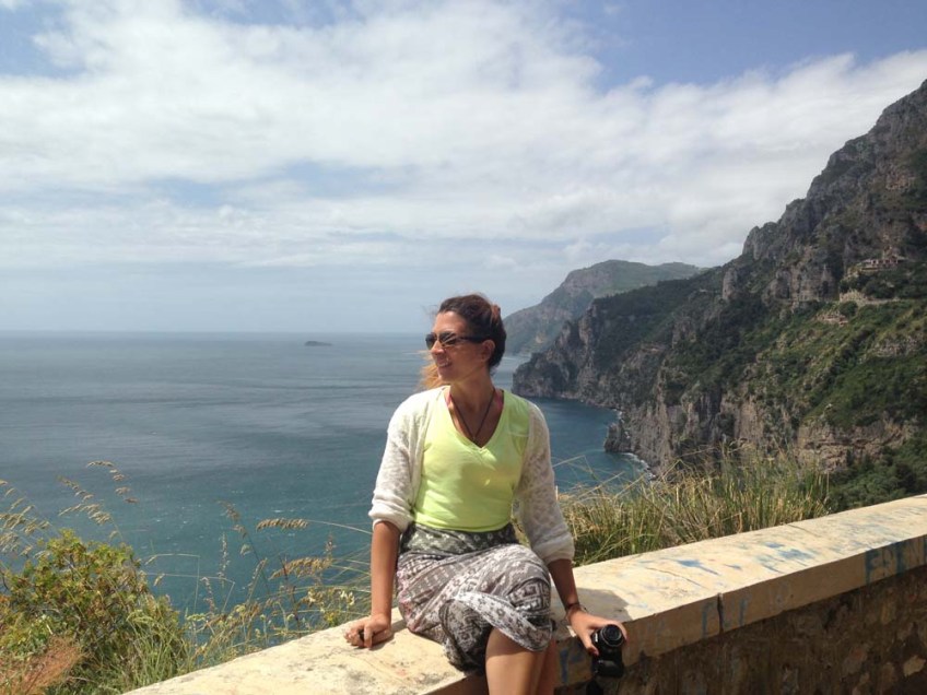 Happy in Amalfi Coast