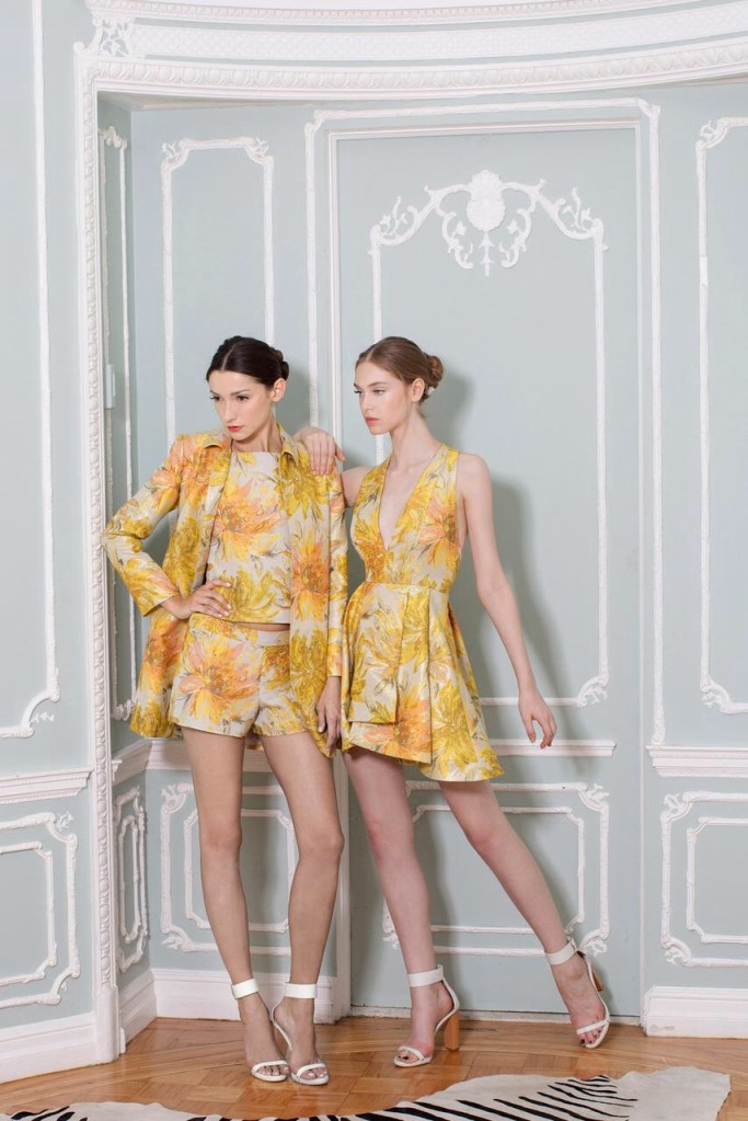 Pattern Dress New York Fashion Week Spring Summer 2015