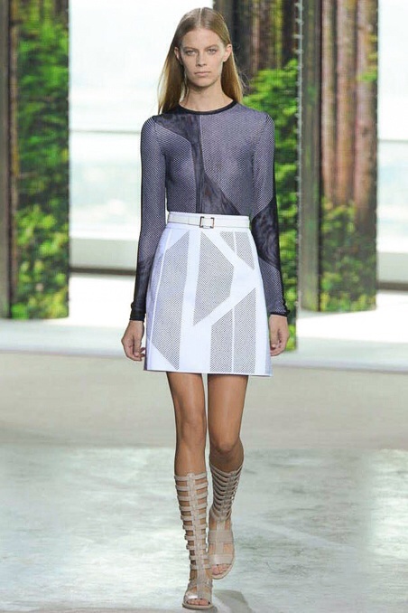 White skirt Spring Summer 2015