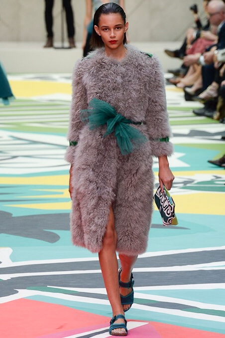 Sheer chiffon organza dress