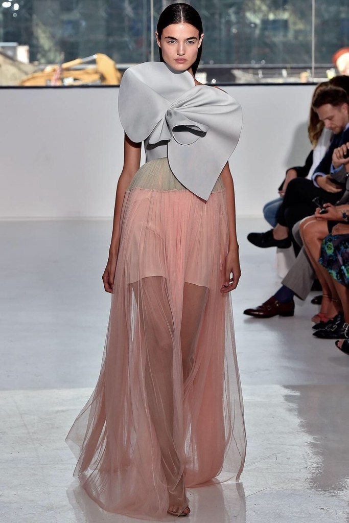 Tul pink skirt Spring Summer 2015