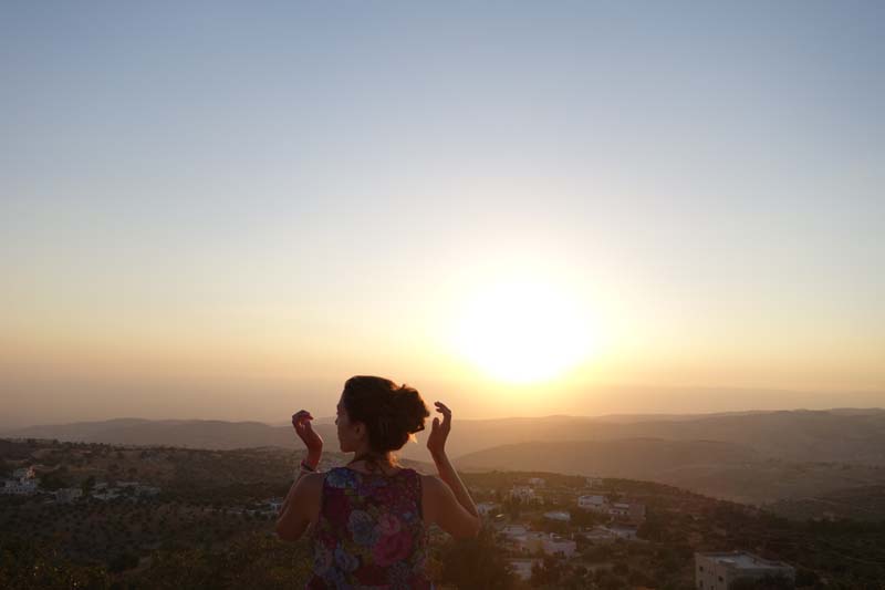 Razan Masri sunset