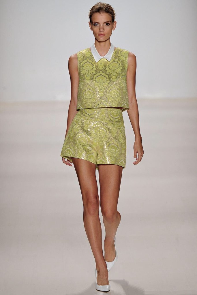 Lime skirt Spring Summer 2015