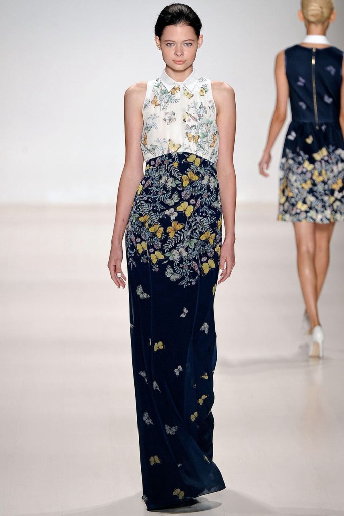 Pattern Dress New York Fashion Week Spring Summer 2015