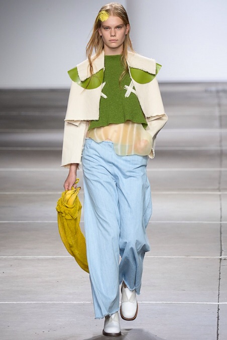 Baby blue Pants spring summer 2015