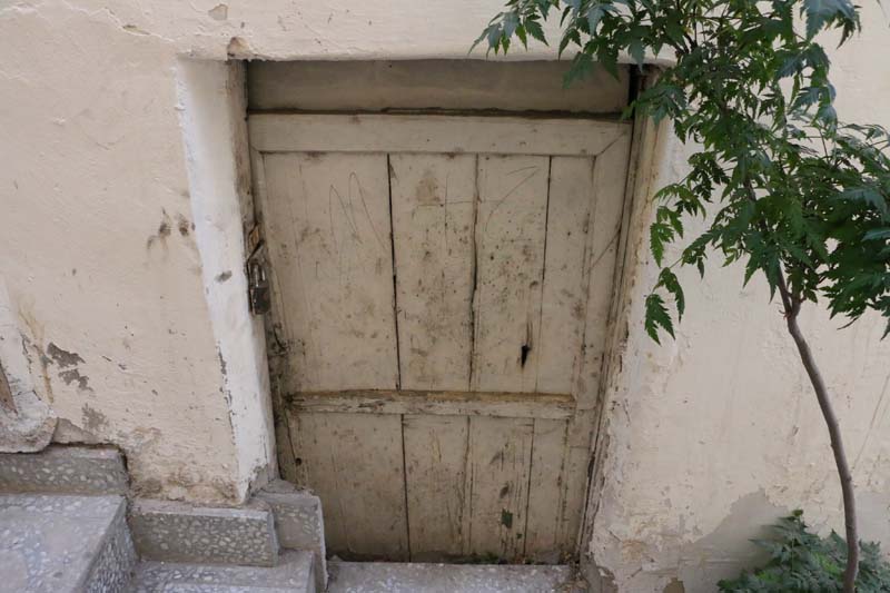 white small door Amman Jordan