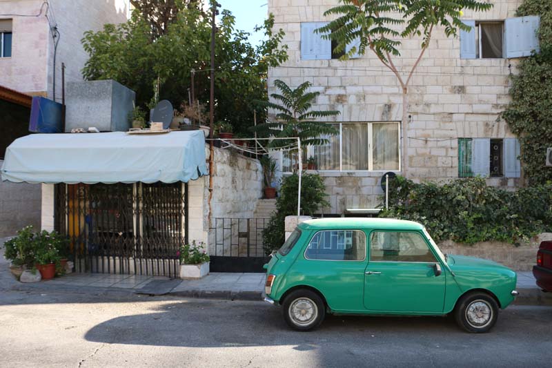 Webdeh Area Amman Jordan Urban Green old car
