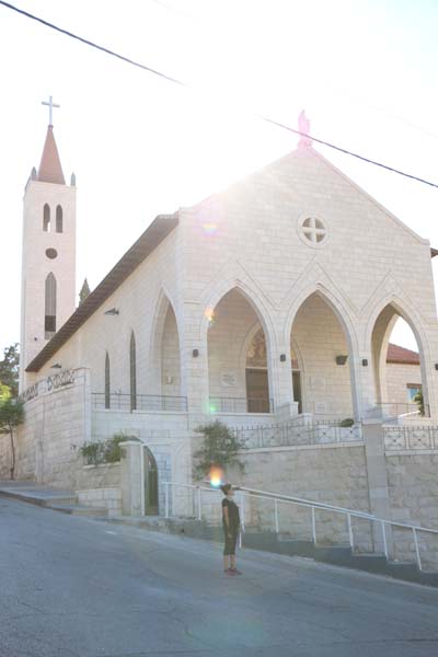 Webdeh Area Amman Jordan Urban Old church