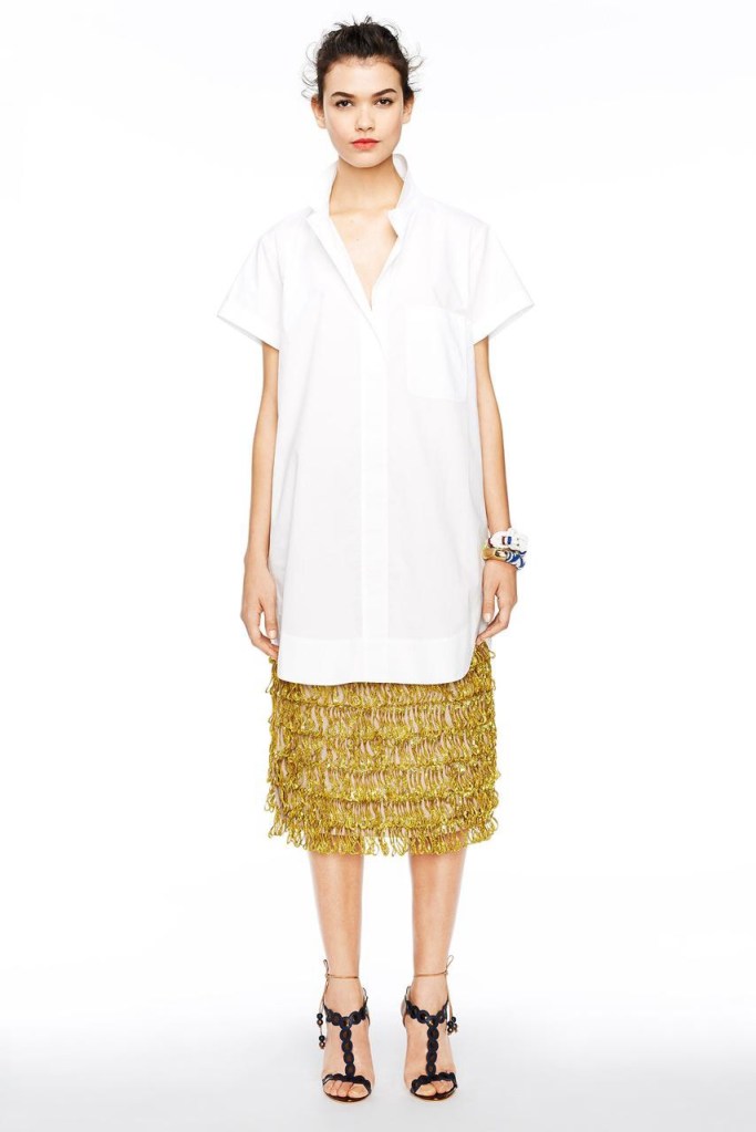 white shirt Spring Summer 2015