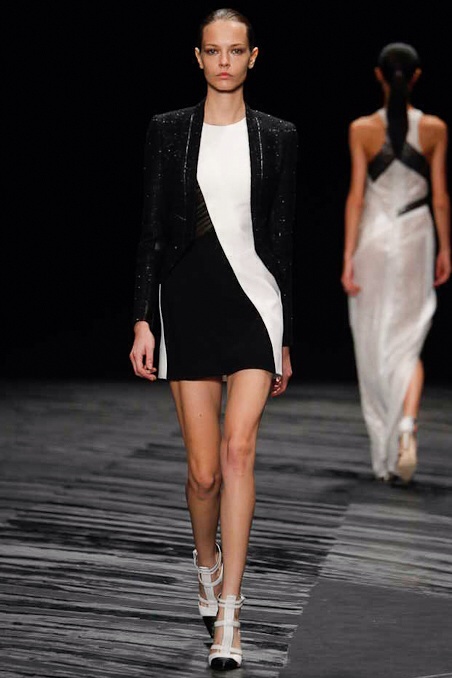 black and white classic chic spring summer 2015