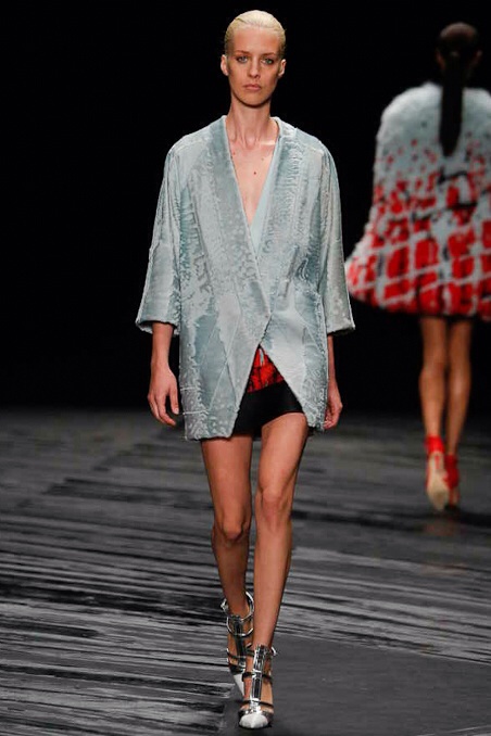 Blue jacket Spring Summer 2015