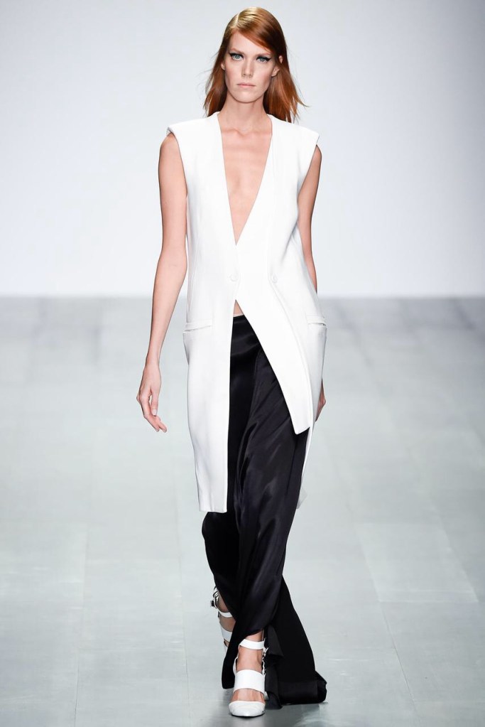 Long Vest spring summer 2015