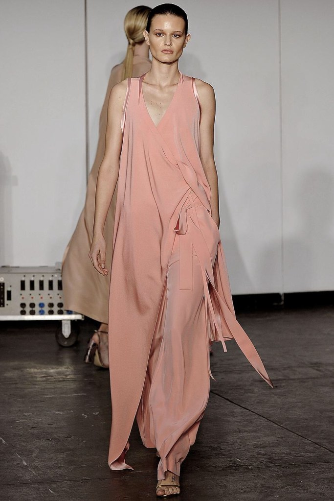 pink dress Spring Summer 2015