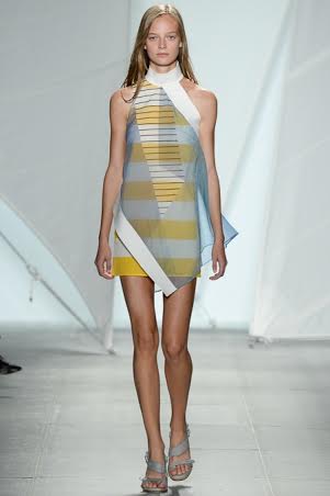 Yellow stripes Spring Summer 2015