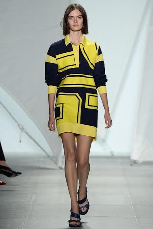 Pattern Dress New York Fashion Week Spring Summer 2015