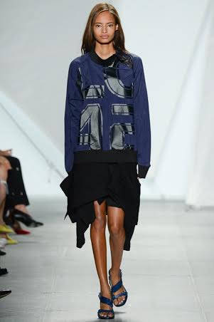 Pattern Jacket New York Fashion Week Spring Summer 2015