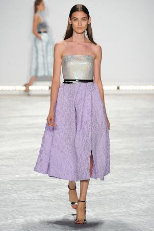 purple skirt Spring Summer 2015