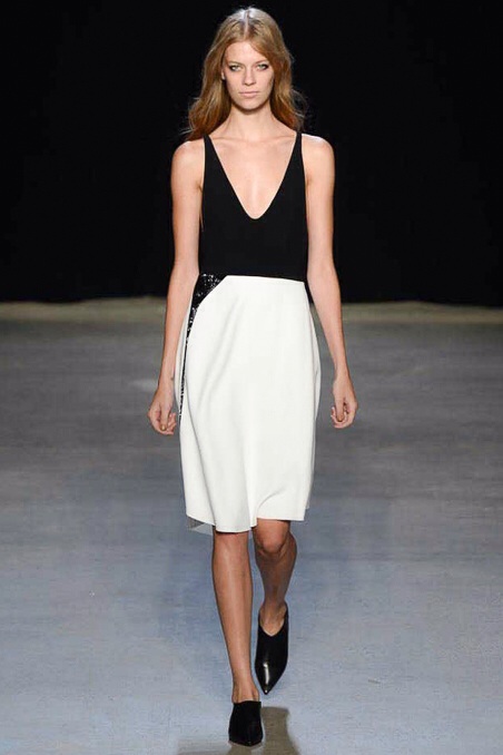 black and white classic chic spring summer 2015