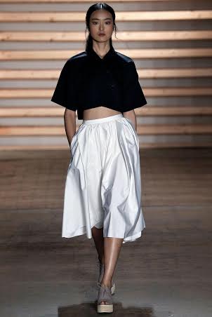 white skirt Spring Summer 2015